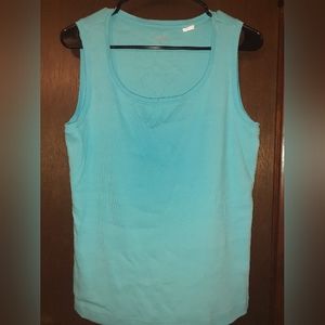 Turquoise Chico's tank top size 2
